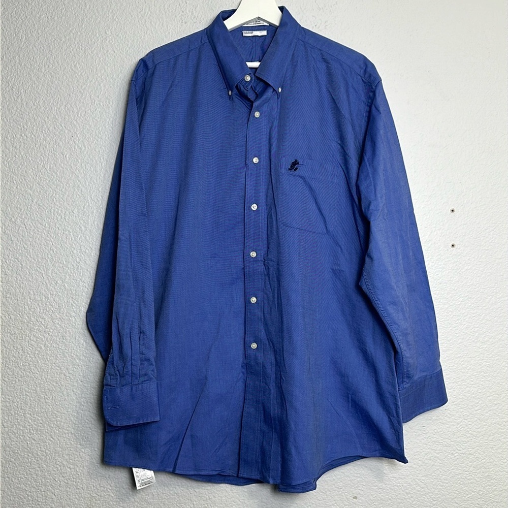Walt Disney World Mickey Mouse Men’s Size X-Large Blue Long Sleeve